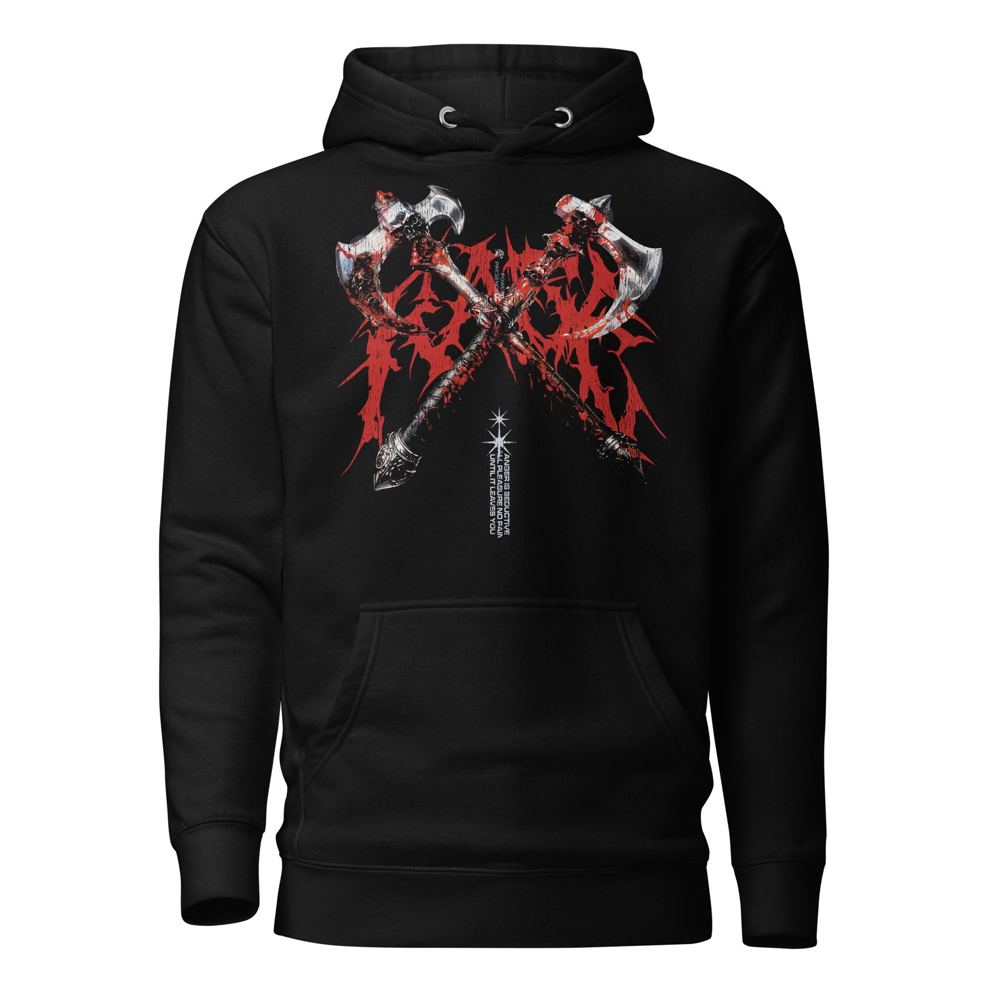 Barbarian Rage Axes Heavyweight Hoodie