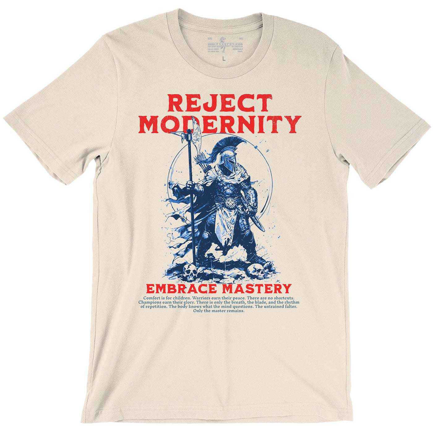 D&D Fighter Reject Modernity Natural Unisex T-shirt