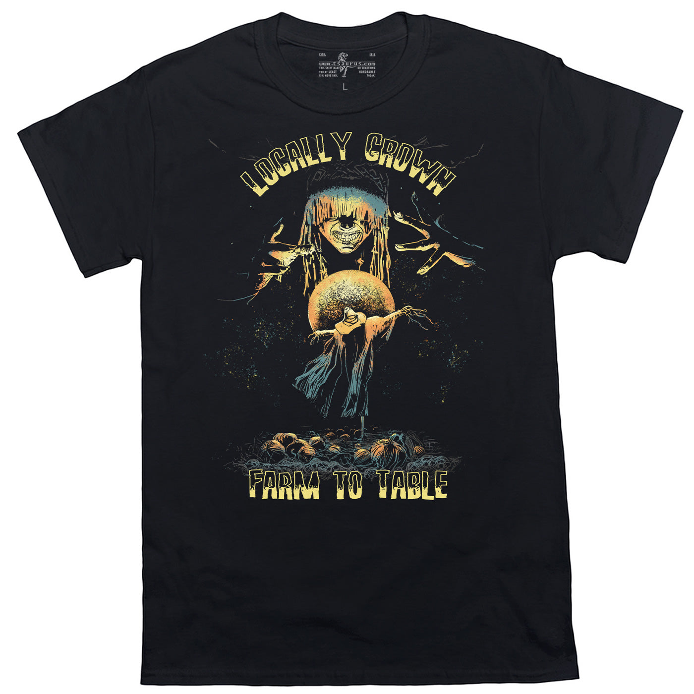 Locally Grown Farm to Table Evil Druid D&D Heavyweight Tee