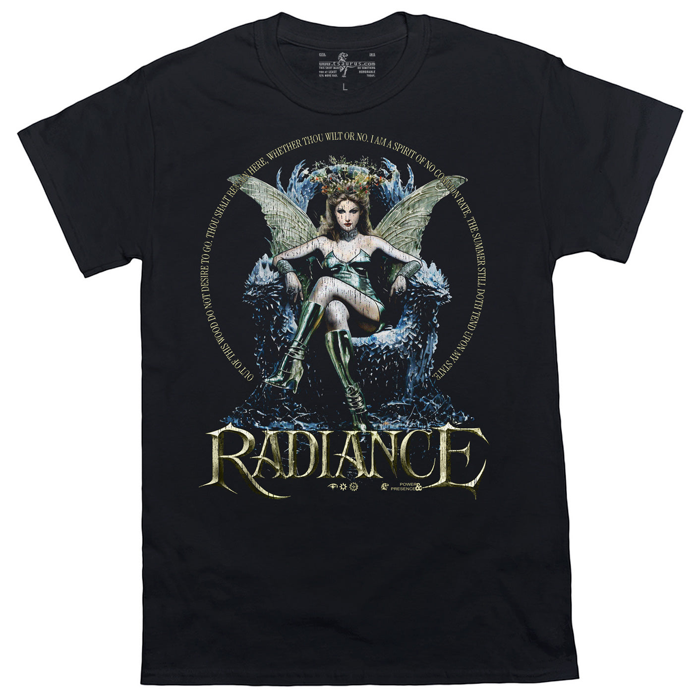 Titania Queen of Summer Court Seelie Fae D&D Heavy T-shirt