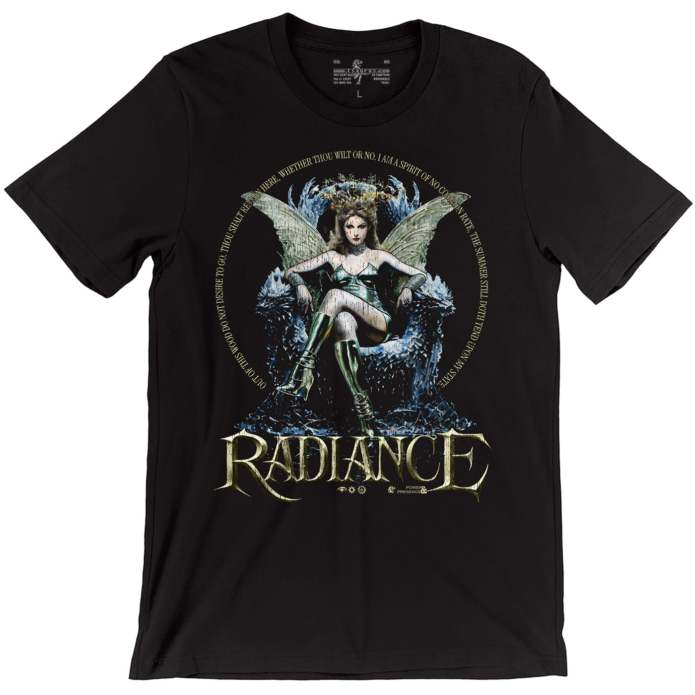 Titania Queen of Summer Court Seelie Fae D&D T-shirt