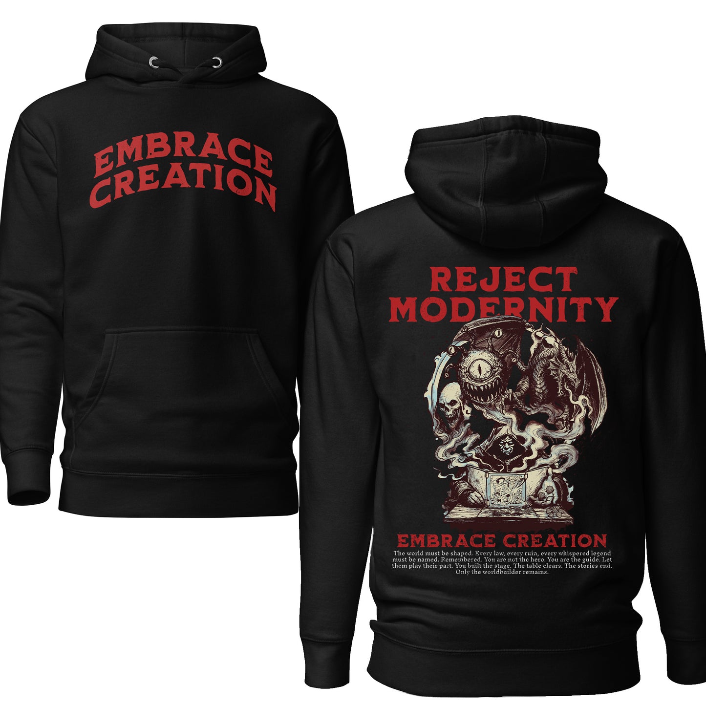 Embrace Creation - Dungeon Master Hoodie