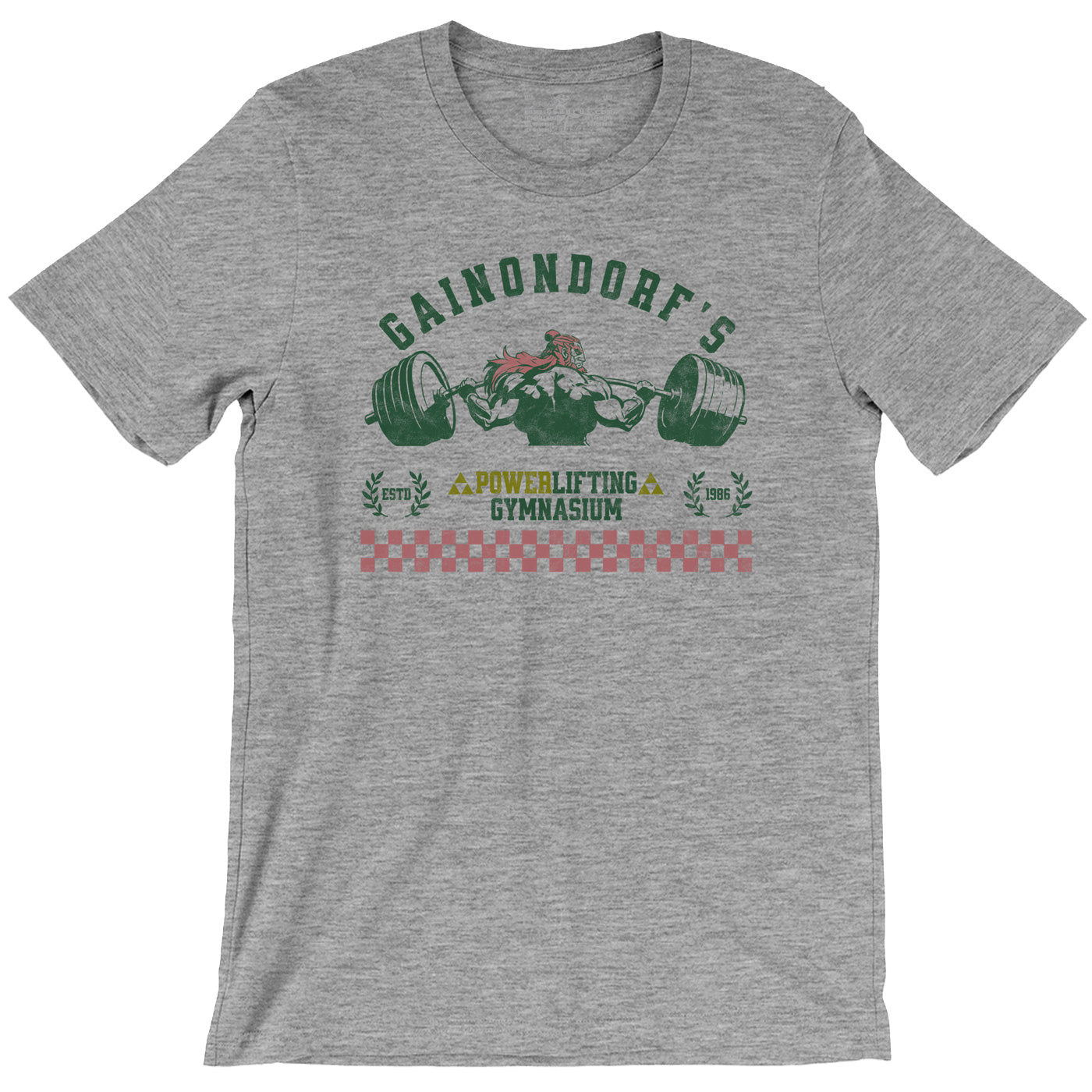 Gainondorfs Power Lifting Training Gym Tee