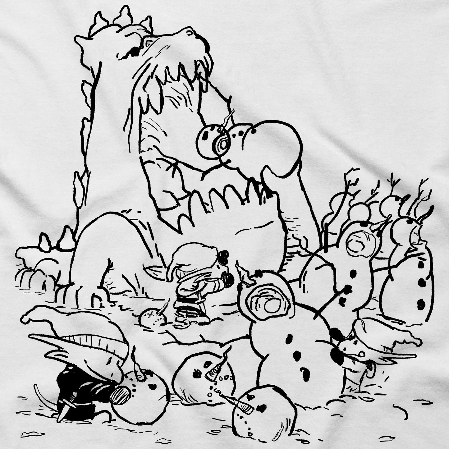 Kobolds & Hobbies - Snow Day Tee