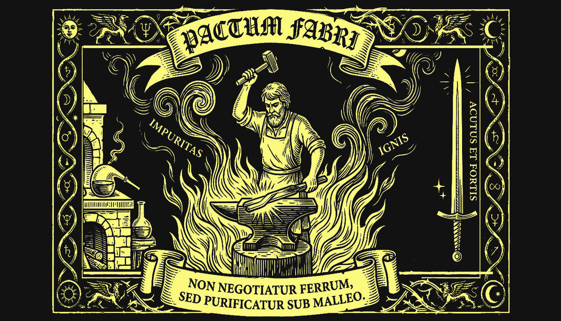 The Blacksmith's Bargain - Metal doesn't choose the impurities that get pounded out.