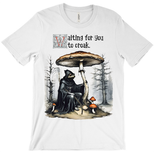 Waiting for you to Croak Unisex T-Shirt