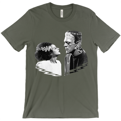 Frankenstein Couple - Classic Monster Tee