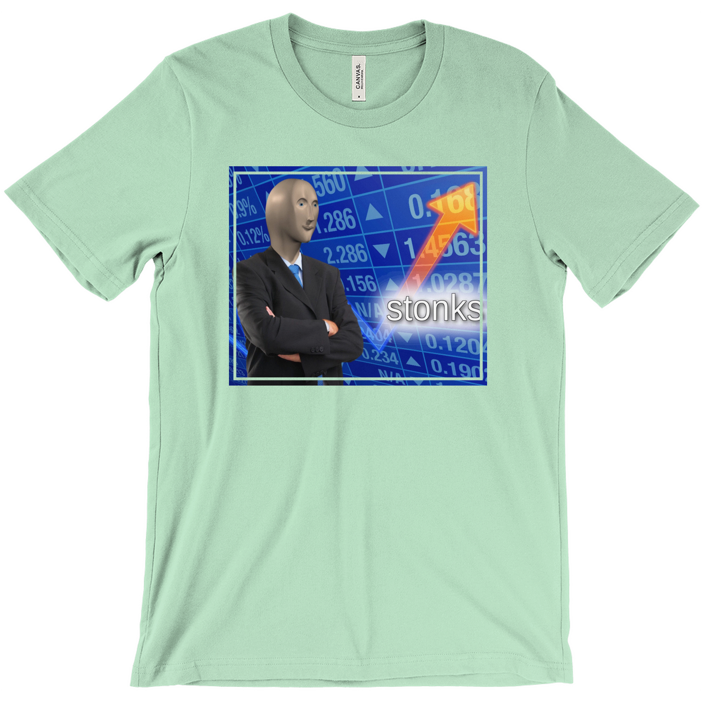 Stonks Meme Unisex T-Shirt