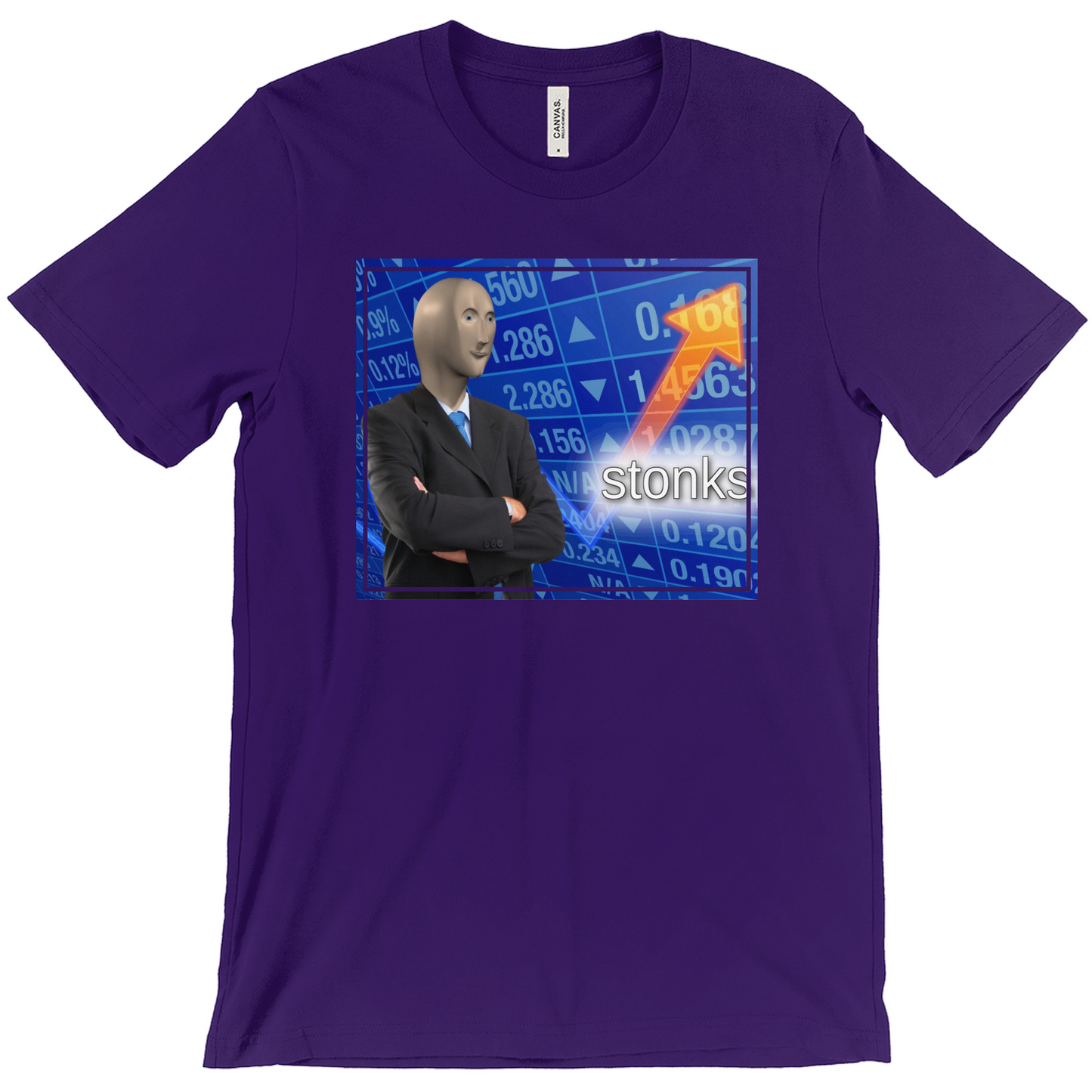 Stonks Meme Unisex T-Shirt