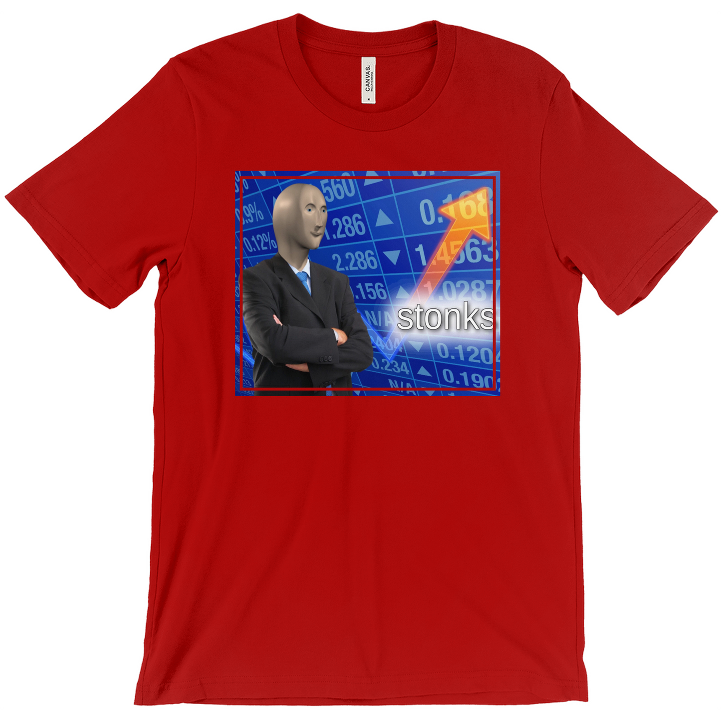 Stonks Meme Unisex T-Shirt