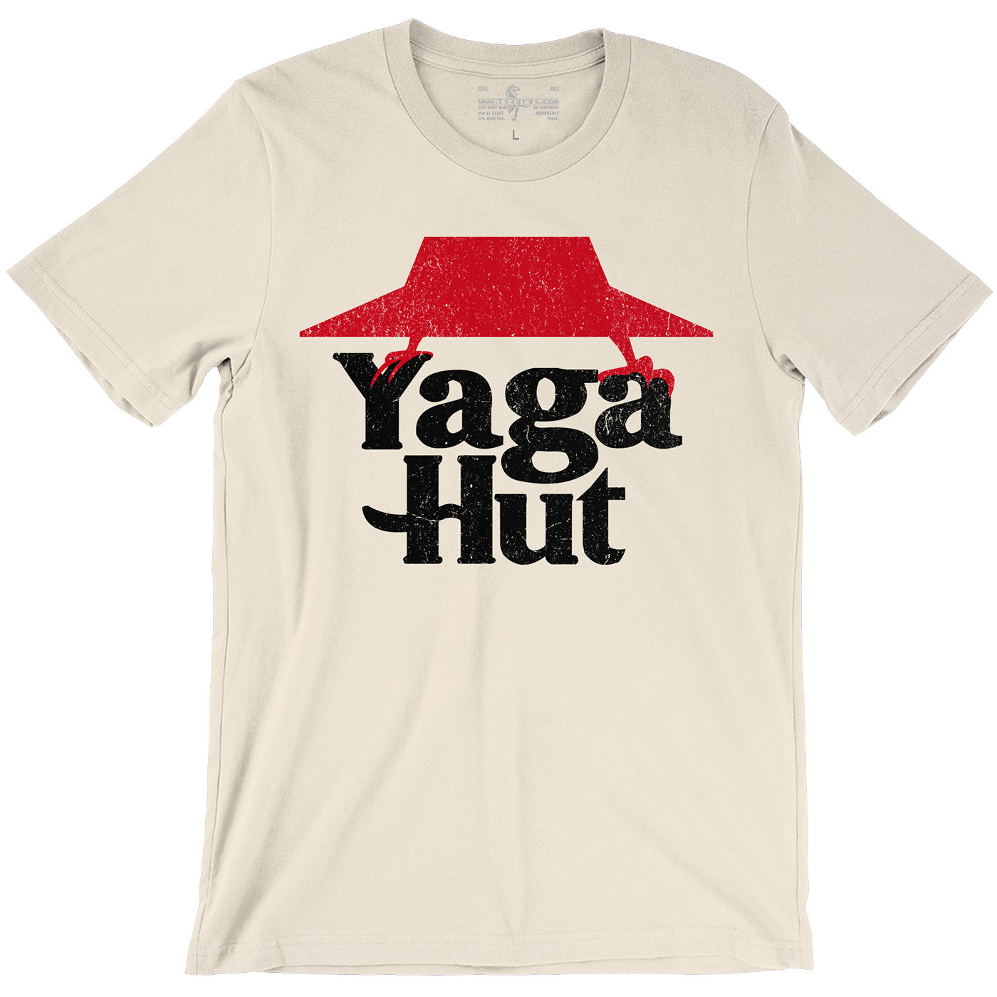 Baba Yaga Pizza Hut Parody D&D Natural Unisex T-shirt