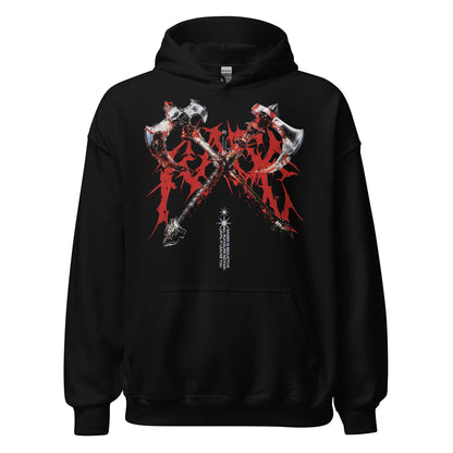 Barbarian Rage Axes Midweight Hoodie