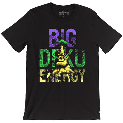 Big Deku Energy Zelda Inspired Meme Black Unisex T-shirt