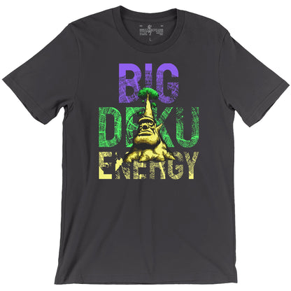 Big Deku Energy Zelda Inspired Meme Gray Unisex T-shirt