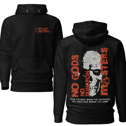 No Gods No Dungeon Masters Anarcho-Dungeonism Heavyweight Hoodie