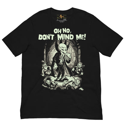 Oh No, Don't Mind Me Mindflayer Pun funny D&D t-shirt