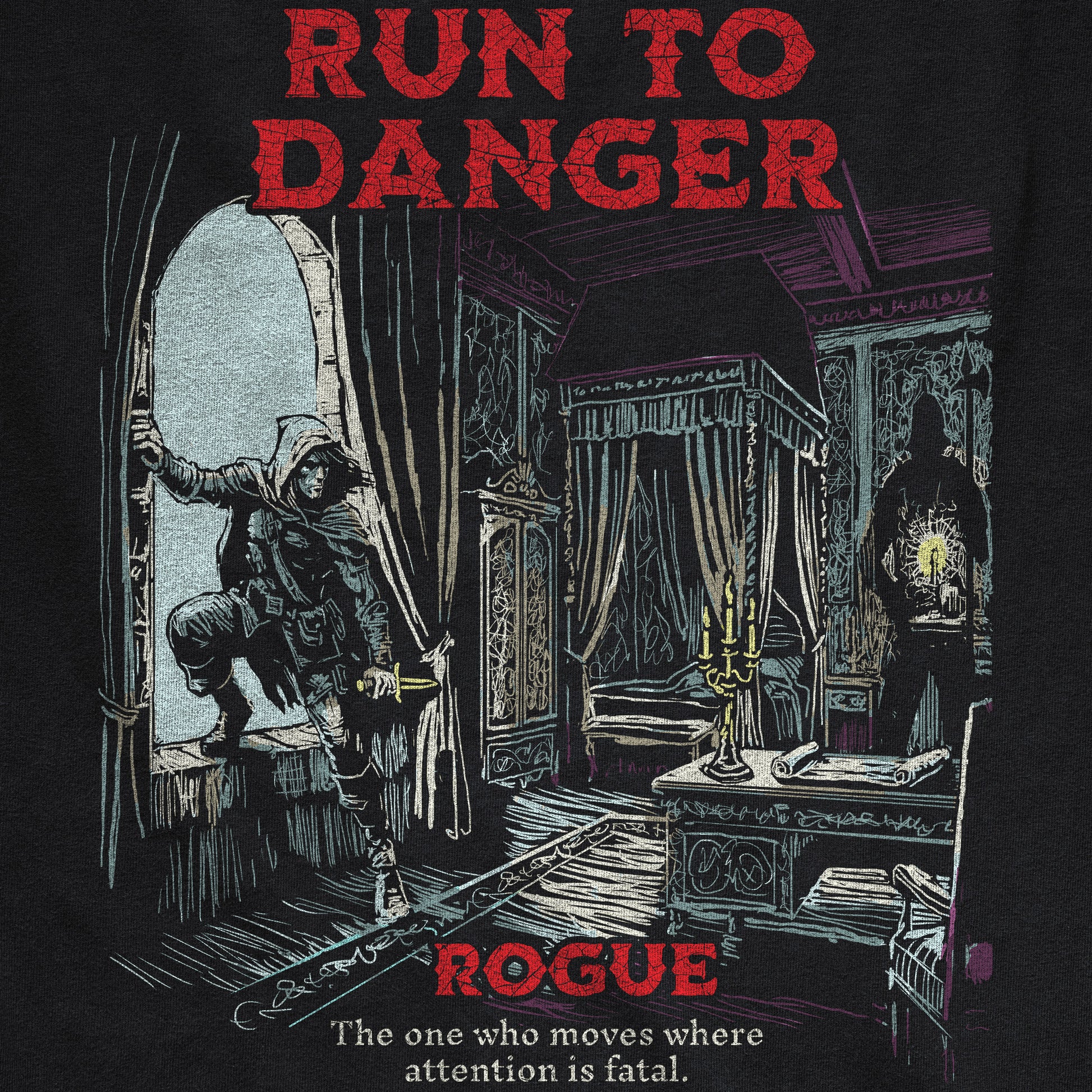 Old School D&D Rogue art