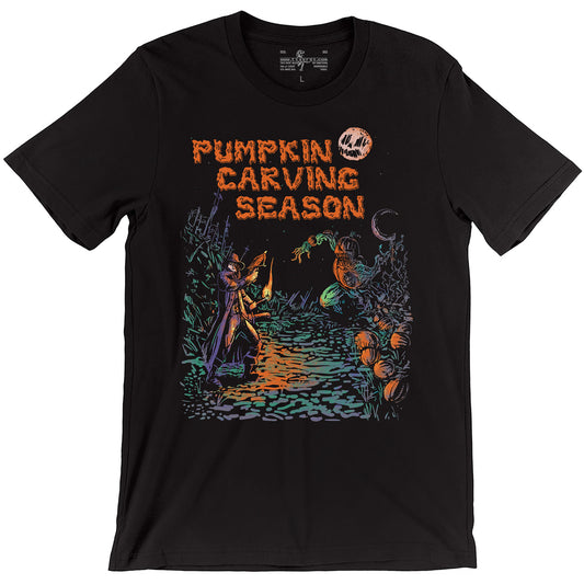 Pumpkin Carving Season Monster Slayer Ranger D&D t-shirt