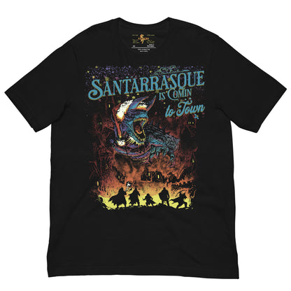 Santa Tarrasque is comin to town D&D Christmas tee