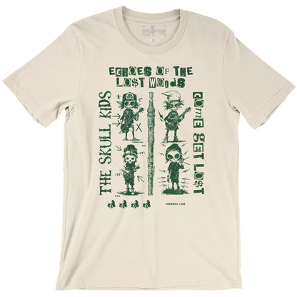Skull Kids Echoes of the Lost Woods Concert Natural Unisex T-Shirt