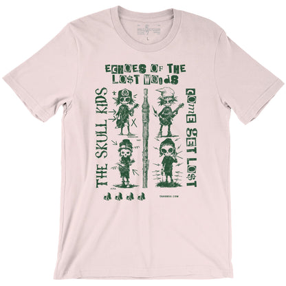 Skull Kids Echoes of the Lost Woods Concert Pink Unisex T-Shirt