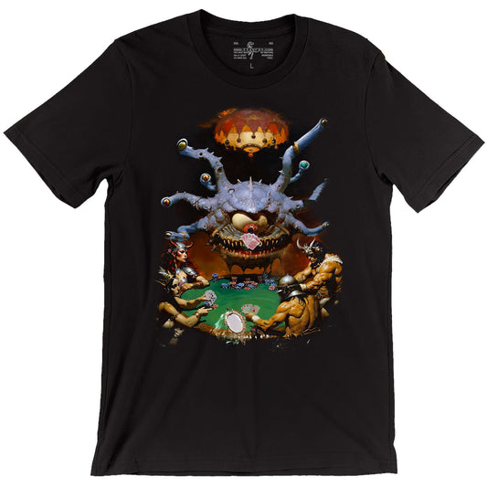 Poker Night Sword and Sorcery Unisex T-shirt