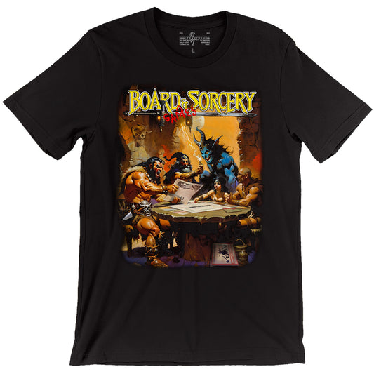 Moneygame Sword and Sorcery Unisex T-shirt