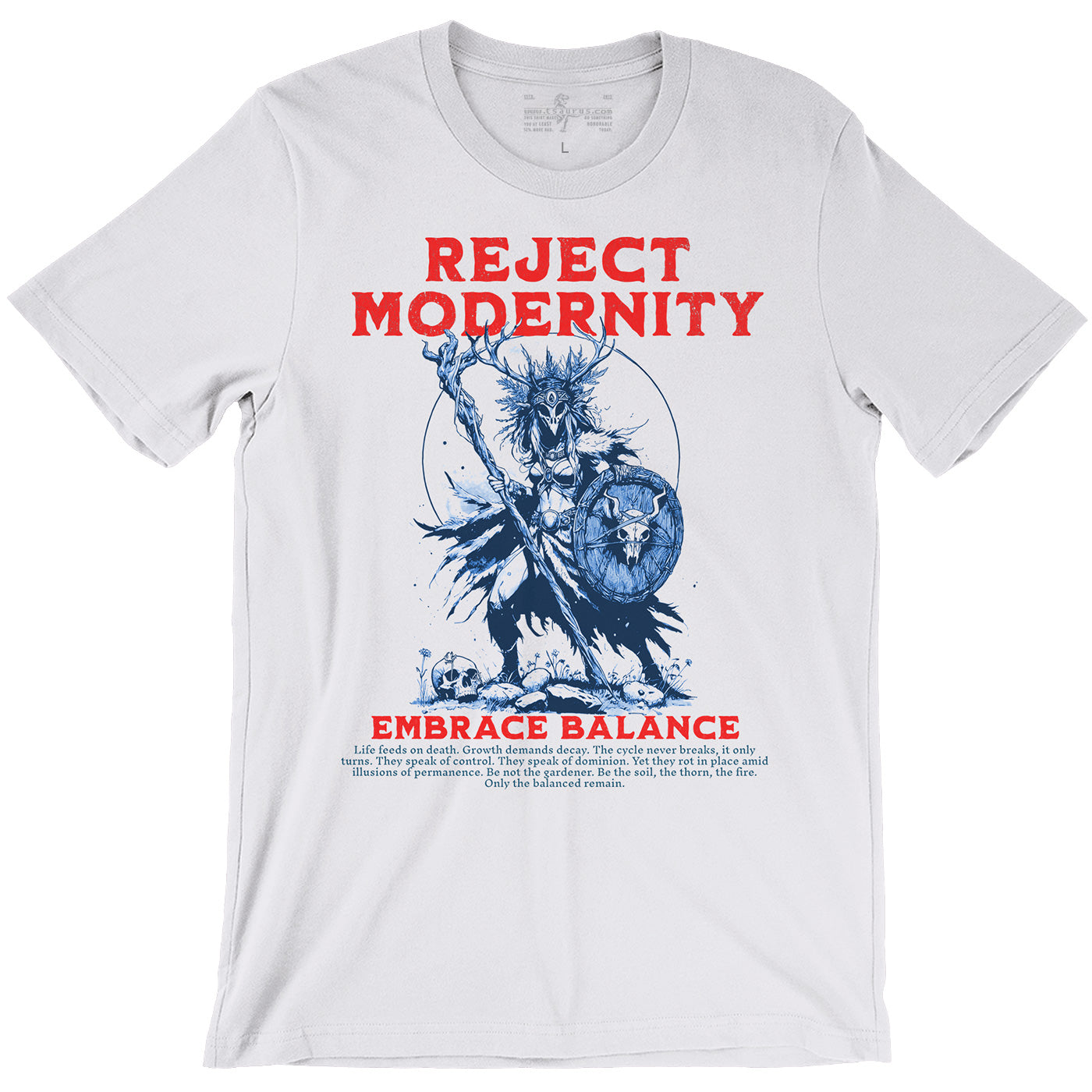 Druid Reject Modernity Unisex T-shirt