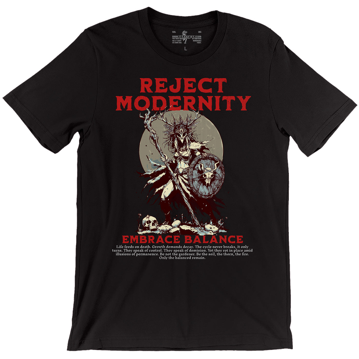 Druid Reject Modernity Unisex T-shirt