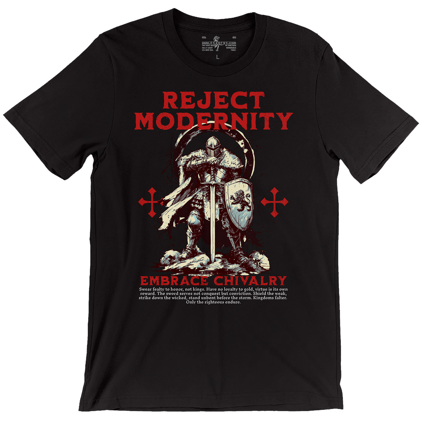 Paladin Reject Modernity Unisex T-shirt