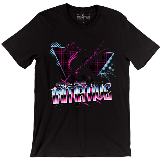 Neon Dragon Roll for Initiative Unisex T-shirt