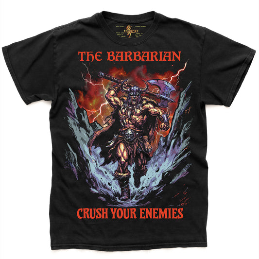Crush Your Enemies - Barbarian Tee