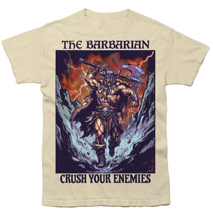 Crush Your Enemies - Barbarian Tee