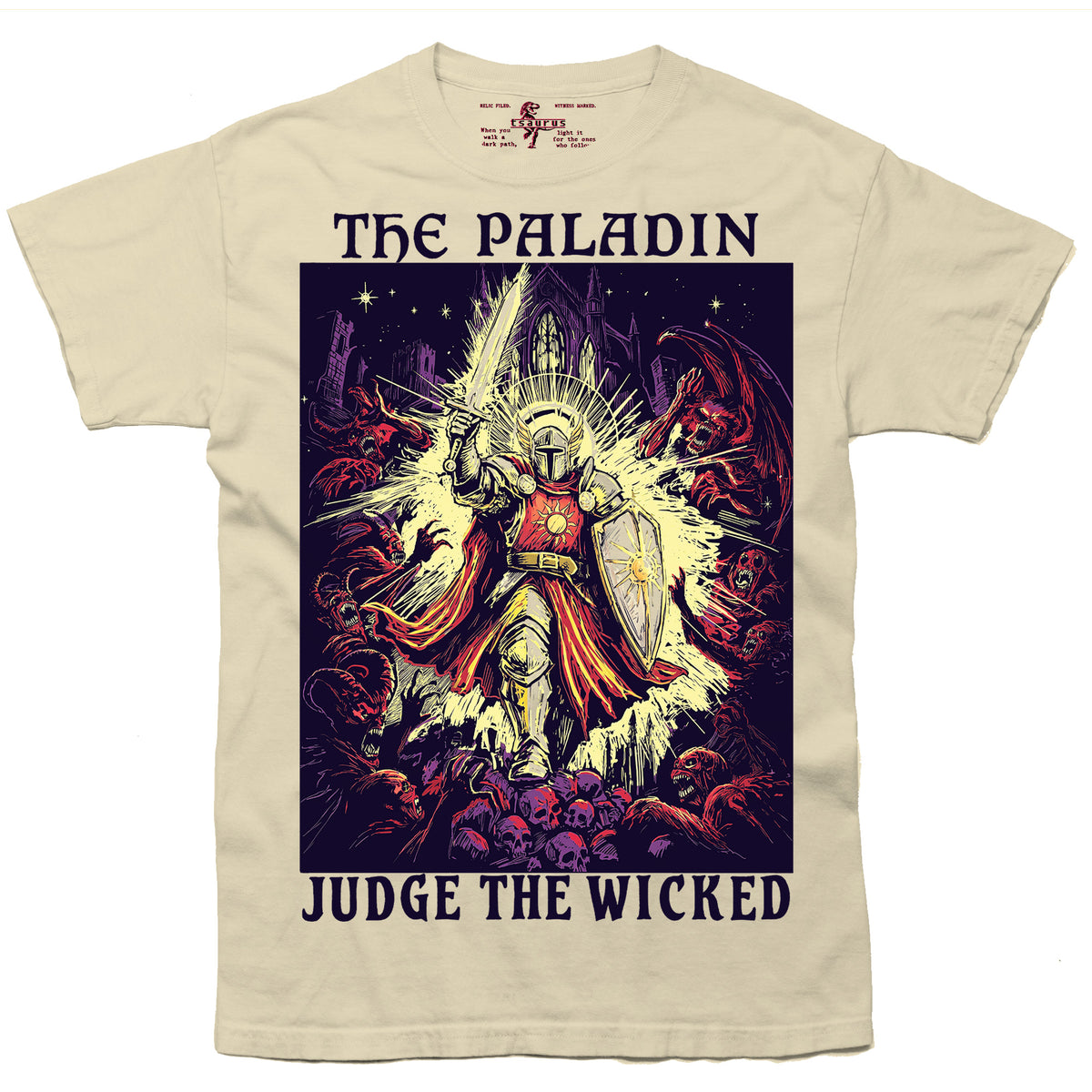 Judge the Wicked - Paladin Tee