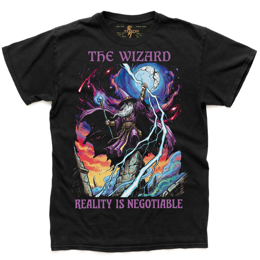 Reality is Negotiable - Wizard Tee