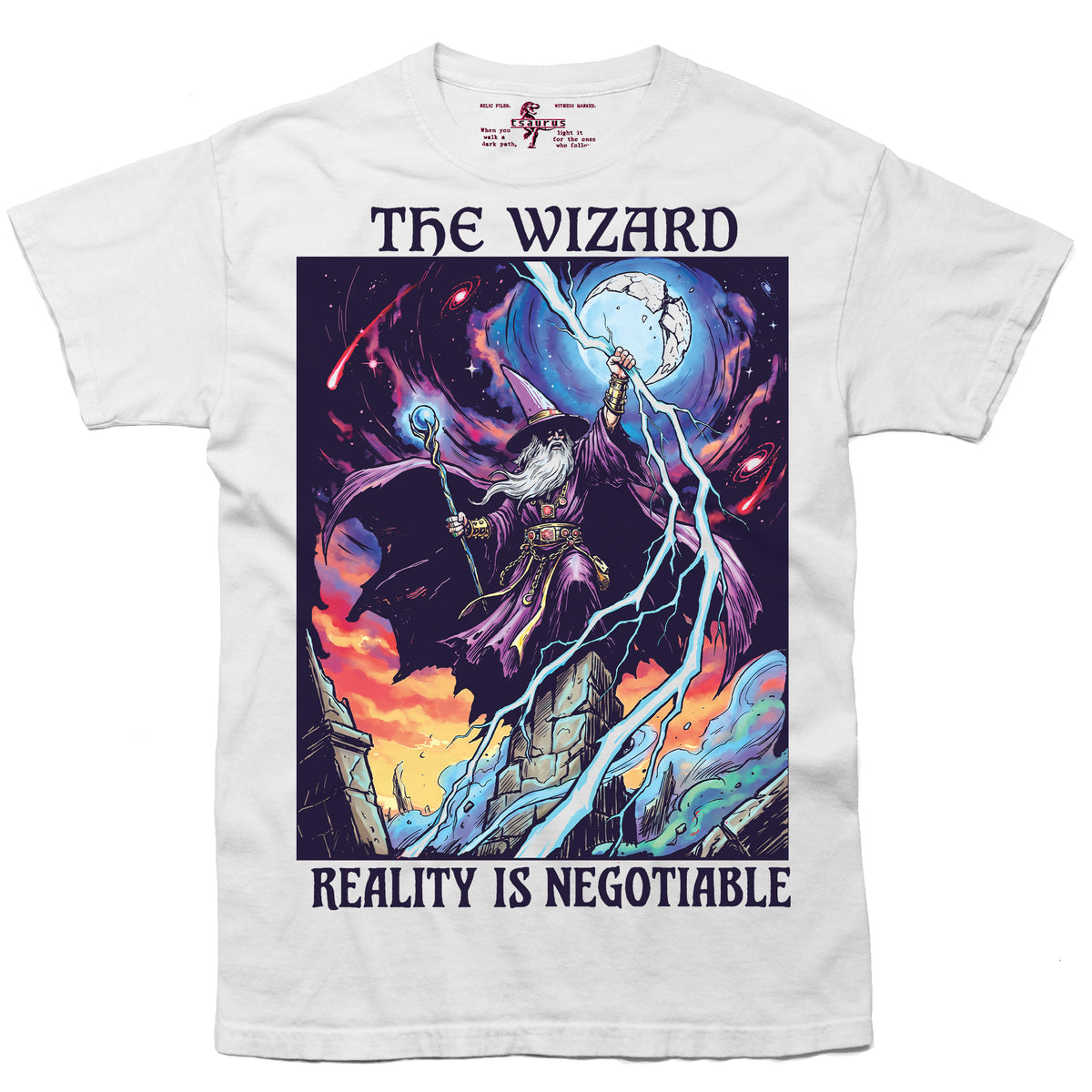 Reality is Negotiable - Wizard Tee