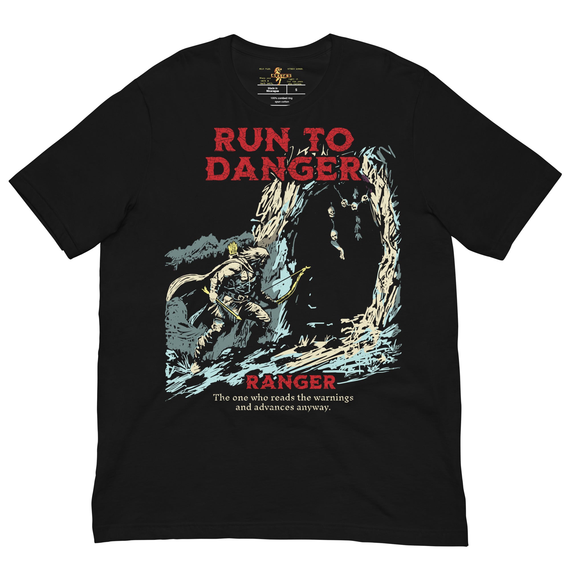 Run to Danger - Ranger Tee – tsaurus.com