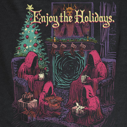 warlock family enjoy the holidays tee